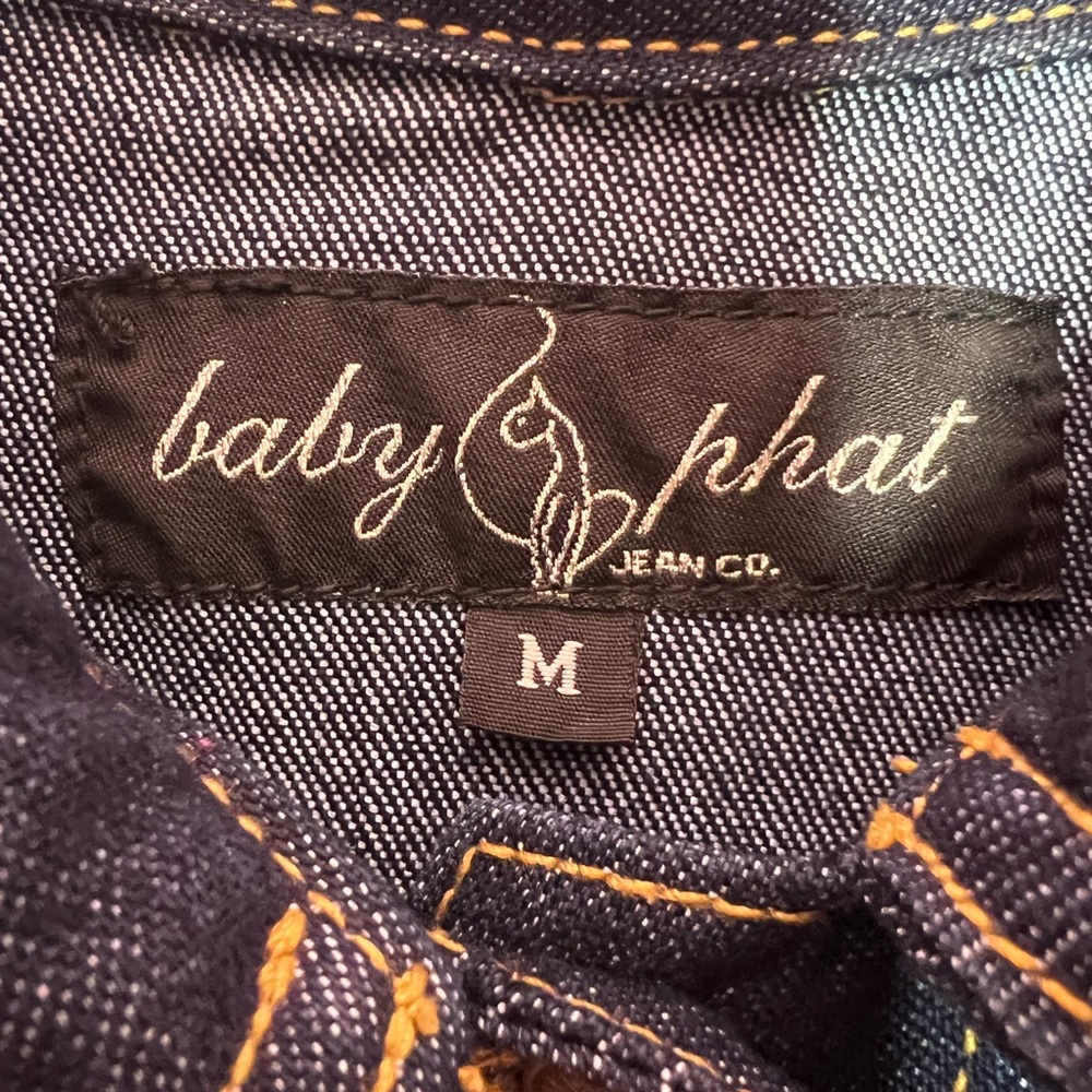 Vintage Y2K baby phat denim jacket - Picture 4 of 5